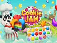 Mod Apk Cookie Jam unlimited lives moves coins