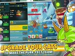 Tap Cats Idle Warfare Android Game Mod