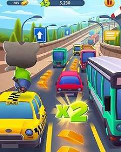 Talking Tom Gold Run Android Game Apk Mod