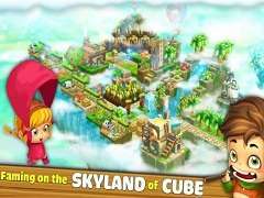 Download Cube Skyland Farm Craft Mod Apk